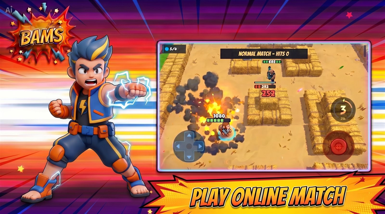BAMS action gameplay